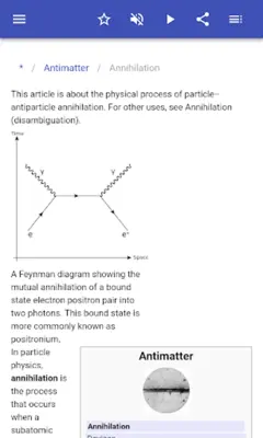 Particle physics android App screenshot 10